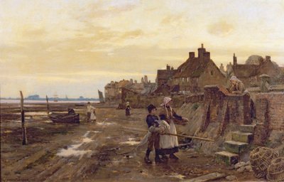 Bosham Harbour at Low Tide, 1901 by William Teulon Blandford Fletcher